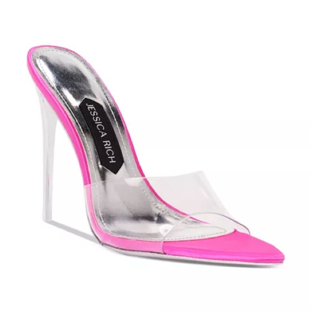 Jessica Rich | Racy High Heel Mules